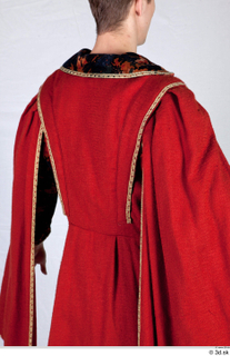  Photos Medieval Knight in cloth suit 3 Medieval clothing Medieval knight red suit upper body 0006.jpg